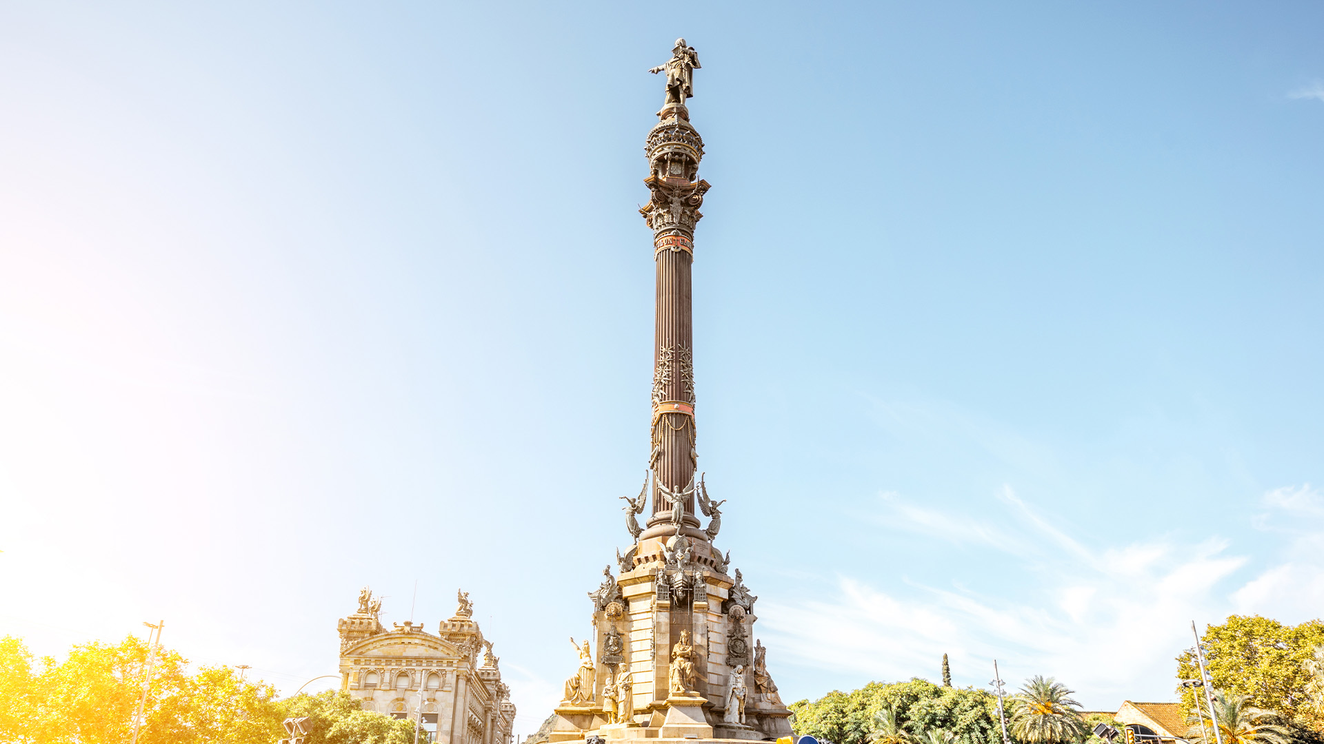 巴塞罗那哥伦布纪念碑202508131024